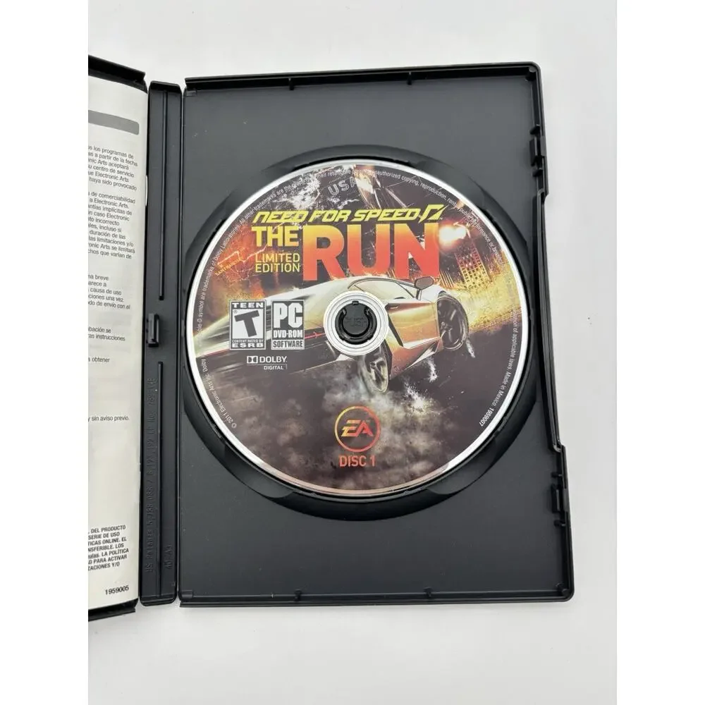 Need for Speed: The Run Limited Edition ( PC DVD-ROM, 2011) 2 Discs VG Condition